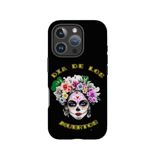 flower girl - day of the dead IPhone Cases