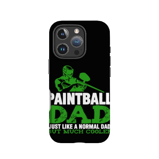 Paintball Dad Joke Daddy Airsoft Gear Camo Vest IPhone Cases