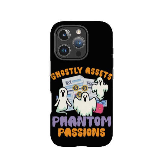 Ghostly Assets Phantom Passions Scary Halloween IPhone Cases
