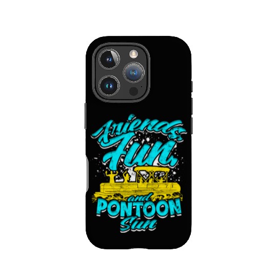 Friends, fun, and pontoon sun - Pontoon IPhone Cases
