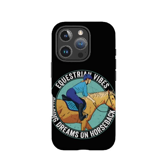 Equestrian Vibes, Chasing Dreams On Horseback. Rid IPhone Cases
