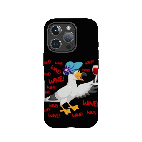 Seagull IPhone Cases Wine Lover North German Seagulls