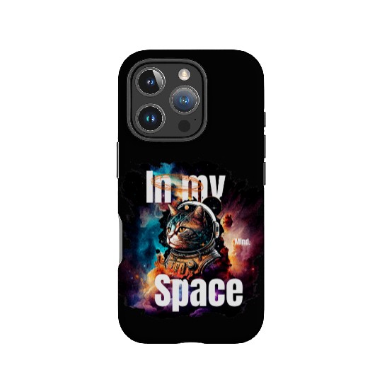 In my Mind Space Cat Astronaut Animal Pets Lover IPhone Cases