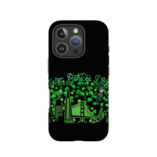 Saint Patrick's Day San Francisco California IPhone Cases