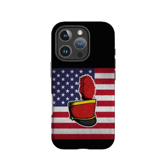 Marching Band Us Flag IPhone Cases