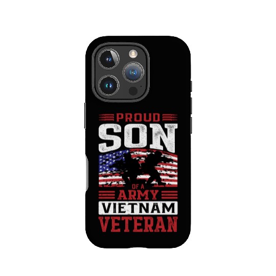 Proud Son Of A Army Vietnam Veteran IPhone Cases
