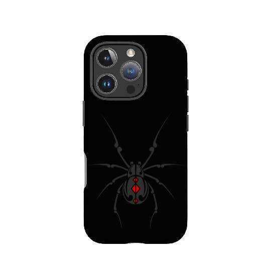 Katipo Spider Tribal Design IPhone Cases
