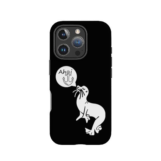 North Sea Pearl Seal Ahoy Gift IPhone Cases