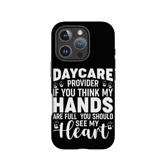 Daycare Provider Childcare Pre-k Teacher Appreciat IPhone Cases