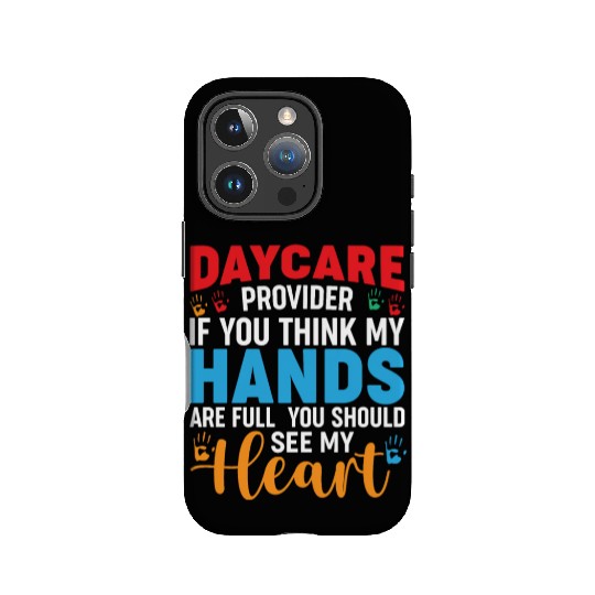 Daycare Provider Childcare Pre-k Teacher Appreciat IPhone Cases