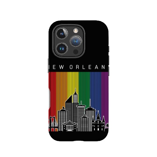 New Orleans Louisiana Rainbow Flag LGBT Pride IPhone Cases