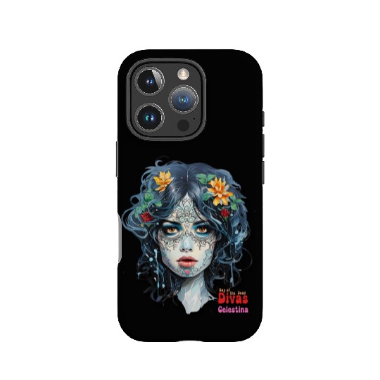 Day of the Dead Divas - Celestina IPhone Cases