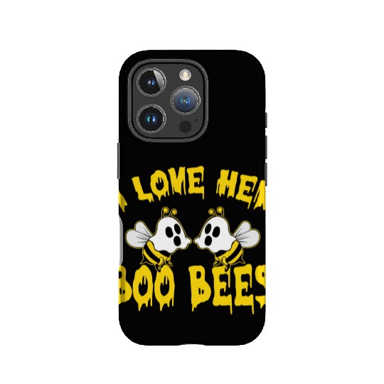 I Love Her Boo Bees Halloween IPhone Cases