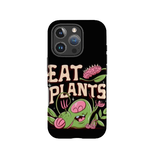 eat plants IPhone Cases