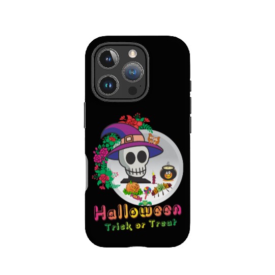 Halloween Trick or Treat IPhone Cases