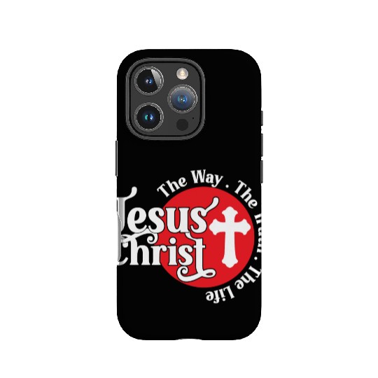 Love Jesus The Way The Truth The Life Christian IPhone Cases