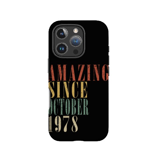 october 1978 Anniversary october 1978 october IPhone Cases