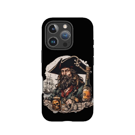 Drunk Pirate / Ahoi / Anchor / Rum / Ship / Boat IPhone Cases