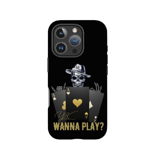 Wanna play skull IPhone Cases