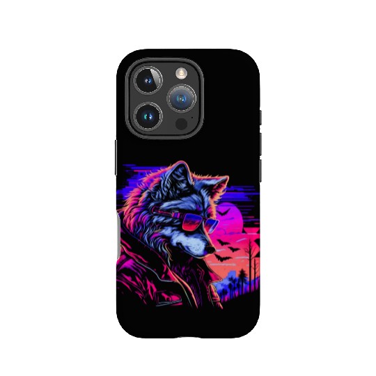 Midnight Synth Serenade IPhone Cases