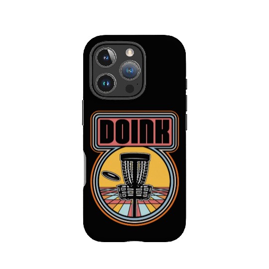 Disc Golf Doink Ultimate Frisbee Loves Flying Disc IPhone Cases