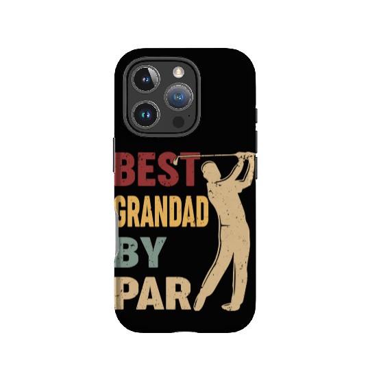 Best Grandad By Par Funny Golf Vintage IPhone Cases