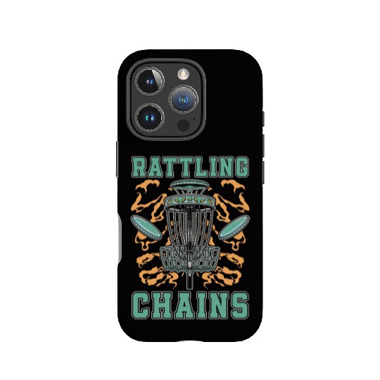 Disc Golf Rattling Chains Ultimate Frisbee Golfer IPhone Cases