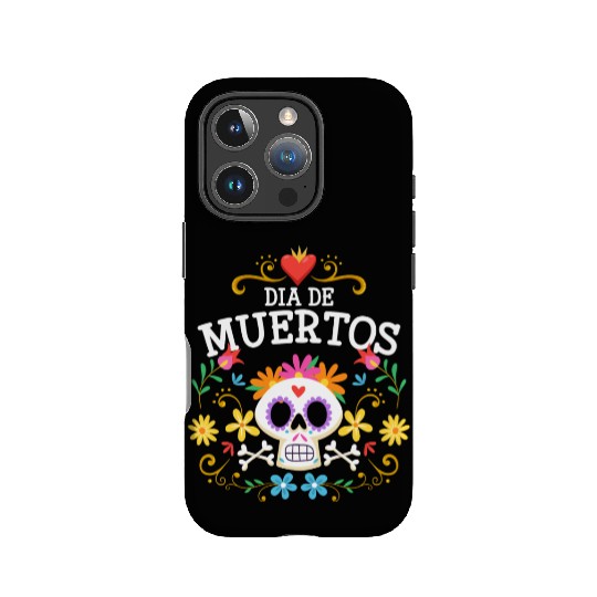 Holiday Death Mexican Flowers IPhone Cases