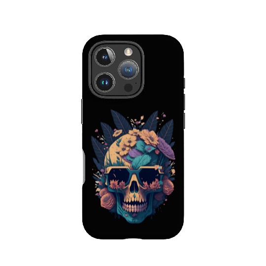 Floral Skull | C18 IPhone Cases