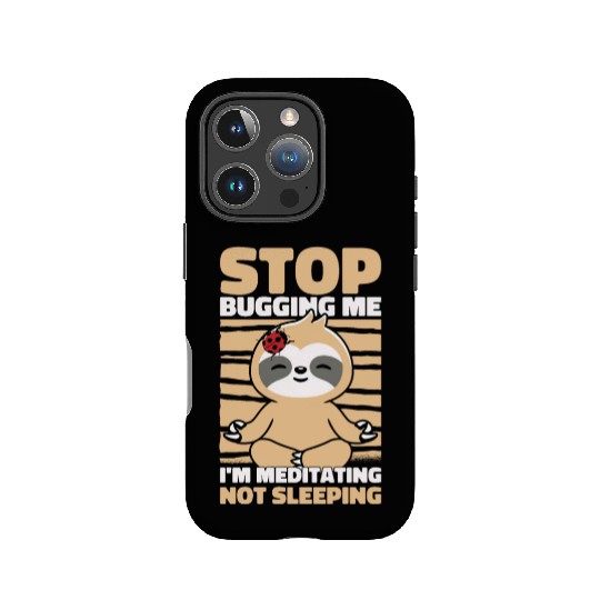 Sloth Sloth Yoga IPhone Cases