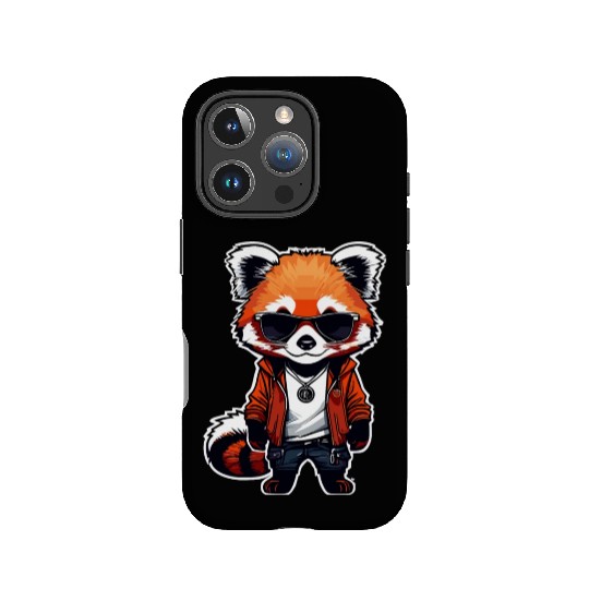 Chibi Red Panda IPhone Cases