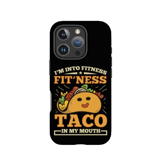 Fitness, Taco, Funny, Gym, IPhone Cases