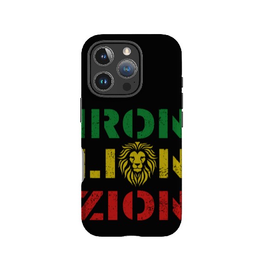 iron lion zion IPhone Cases