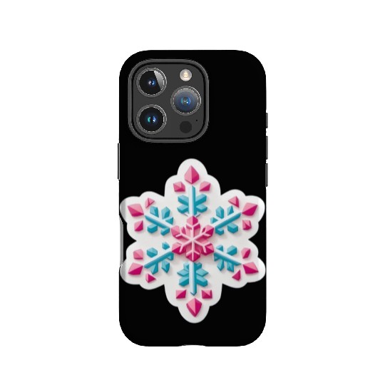 Crystal snowflake IPhone Cases