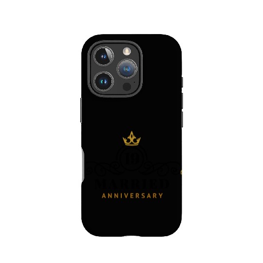 19 Years Married // Wedding Anniversary IPhone Cases