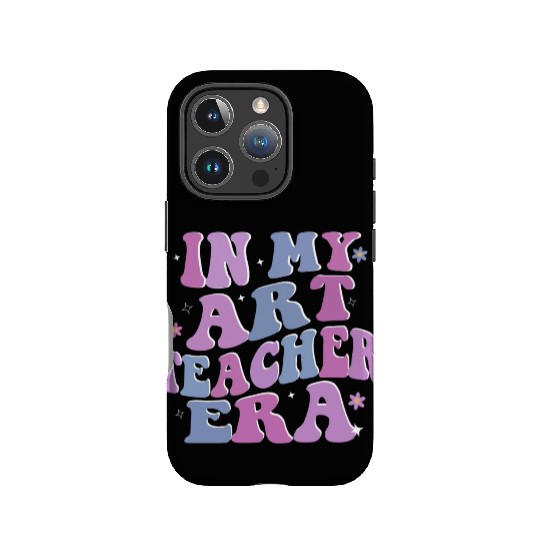 Groovy In My Art Teacher Era Art Teacher Back To IPhone Cases