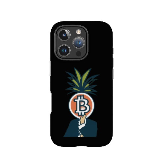 Bitcoin Head Meme IPhone Cases