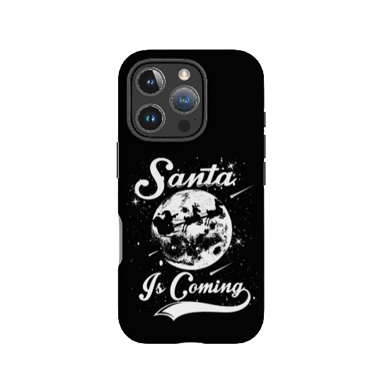 Santa is Coming IPhone Cases