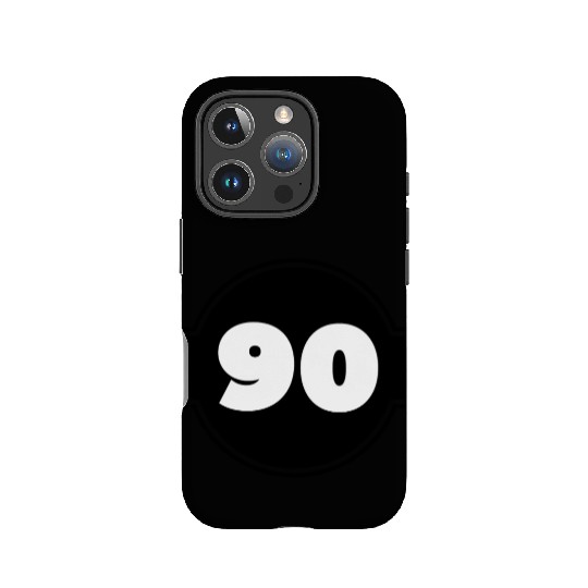 90th Birthday, Celebration, Anniversary / Ninety! IPhone Cases