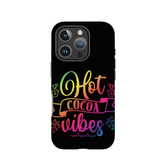 Chocolate Lover Hot Cocoa Vibes IPhone Cases