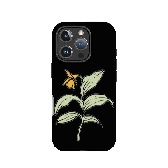 Yellow Orchid Plants Lover Gift IPhone Cases