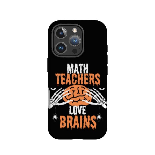 Halloween math teacher IPhone Cases