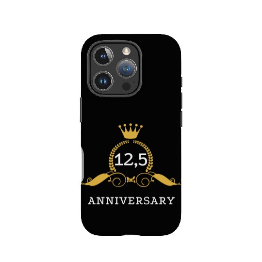 12.5 Years Wedding Anniversary / Celebrate Love IPhone Cases