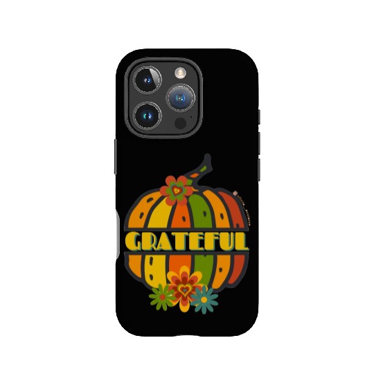 Grateful Pumpkin IPhone Cases
