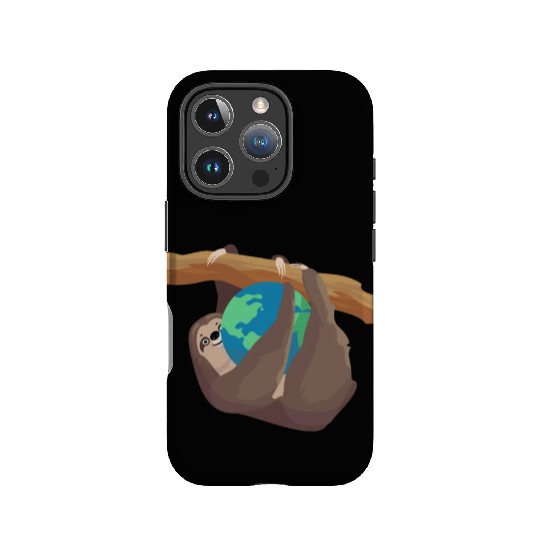 Forest Sloth Animal Embrace Mother Earth Day IPhone Cases