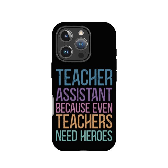 Teacher Assistant IPhone Cases