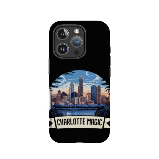 Charlotte North Carolina USA America United States IPhone Cases