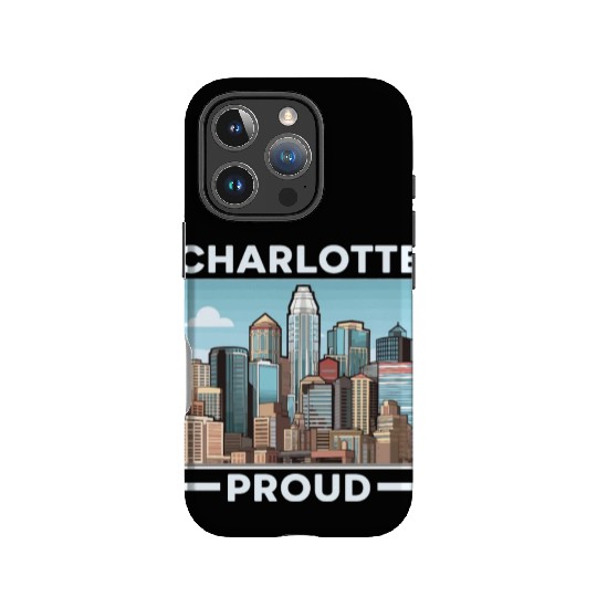 Charlotte North Carolina USA America United States IPhone Cases
