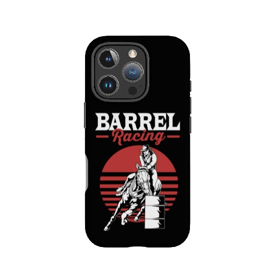 Barrel Racing For Rodeo IPhone Cases