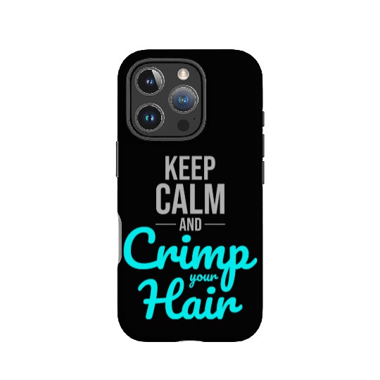 Crimp Your Hair: Embrace '80s Nostalgia and Style IPhone Cases